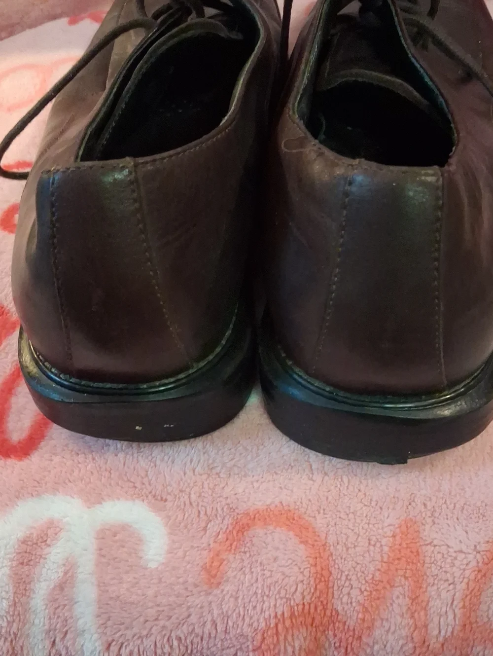 Kenneth Cole Men's Dark Brown Leather Lace-Up Oxfordseth.